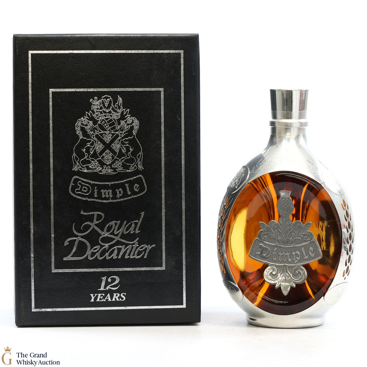 Haig's Dimple - 12 Year Old - Royal Pewter Decanter 
