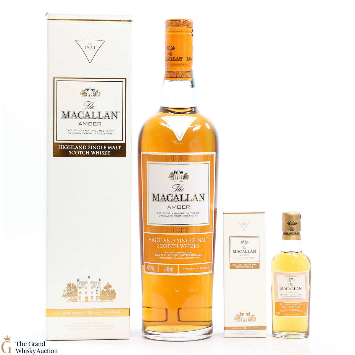 Macallan - The 1824 Series - Amber (70cl & 5cl)