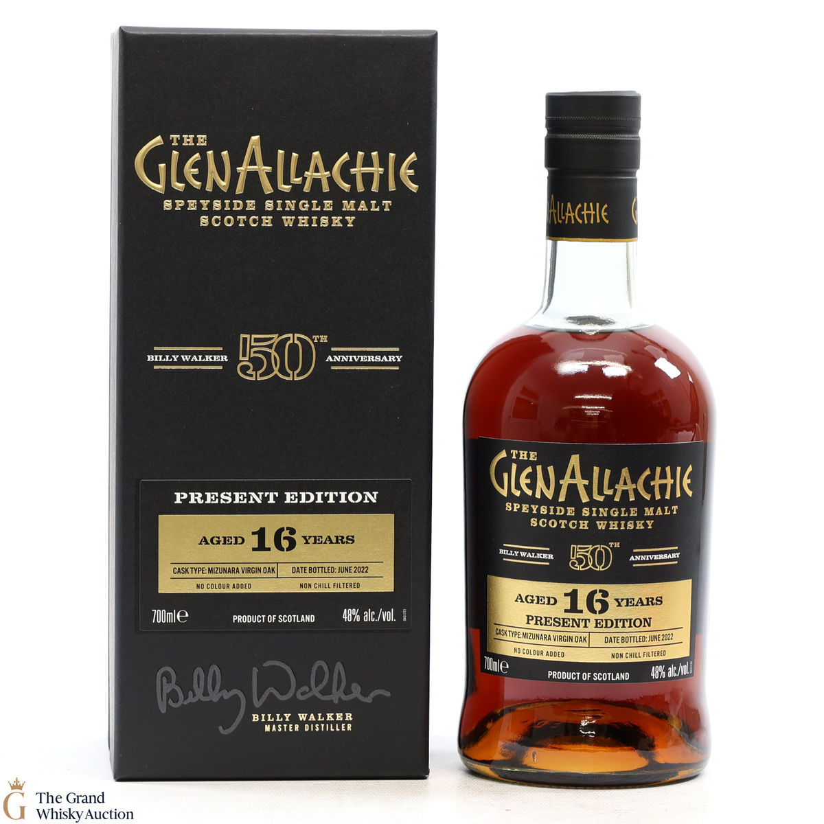 Glenallachie - 16 Year Old - Billy Walker 50th Anniversary - Present Edition