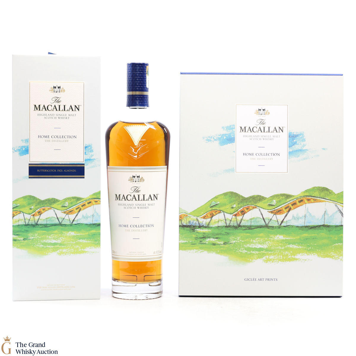 Macallan - Home Collection - The Distillery (1x70cl) & Giclee Art Prints