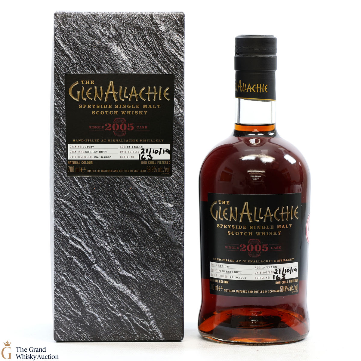 GlenAllachie - 13 Year Old (2005) - Single Cask #901037 - Hand-Fill