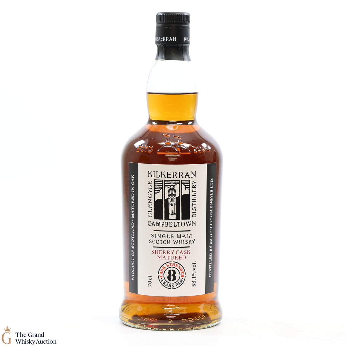 Kilkerran - 8 Year Old - Sherry Oak - Cask Strength 58.1%