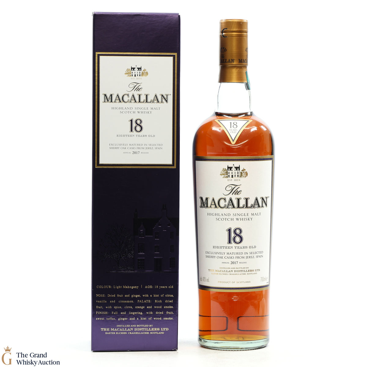 Macallan - 18 Year Old - 2017 Release