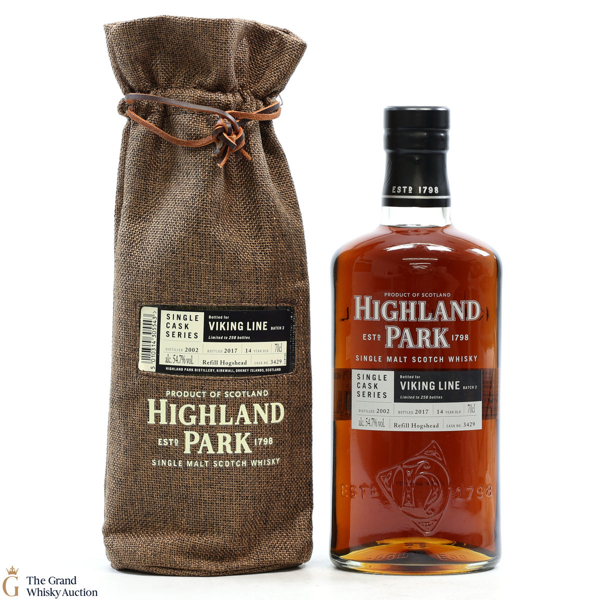 Highland Park - 14 Year Old Single Cask #3429 - Viking Line Batch #2