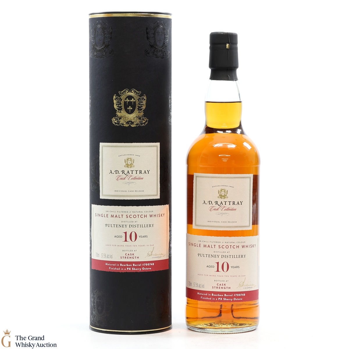 Pulteney - 10 Year Old - #700748 PX Sherry - A.D. Rattray 