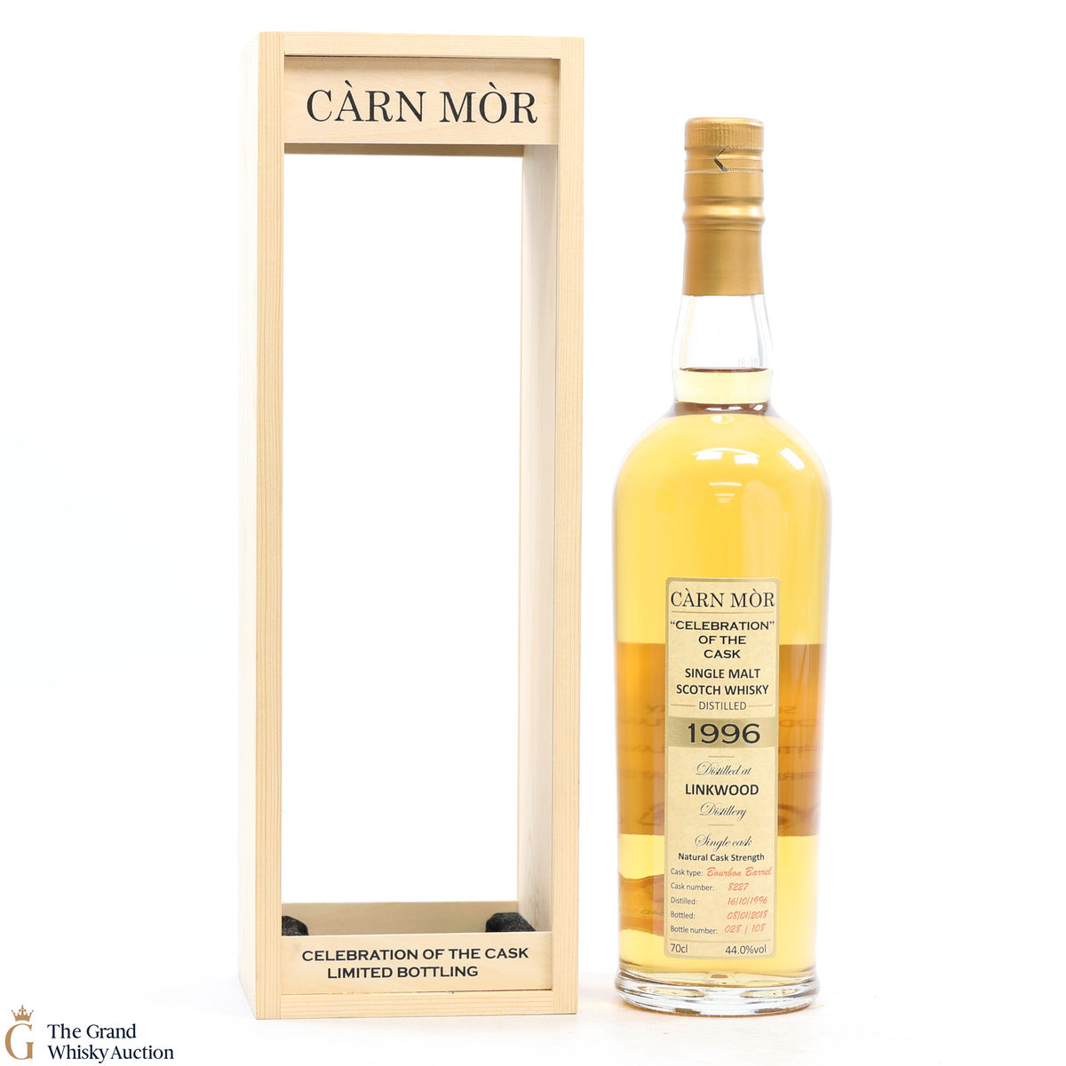 Linkwood  - Celebration of the Cask 1996 - Càrn Mòr 2018 #8227
