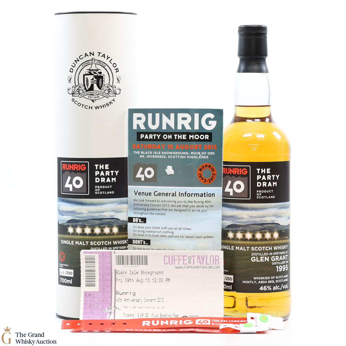 Glen Grant - 1995 Duncan Taylor - Runrig Party Dram 