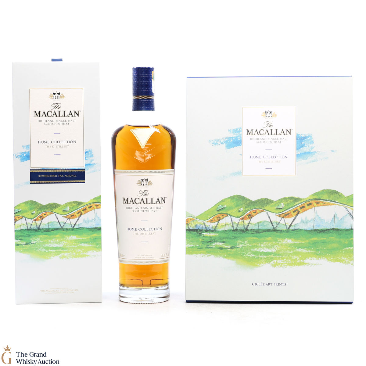 Macallan - Home Collection - The Distillery (1x70cl) & Giclee Art Prints