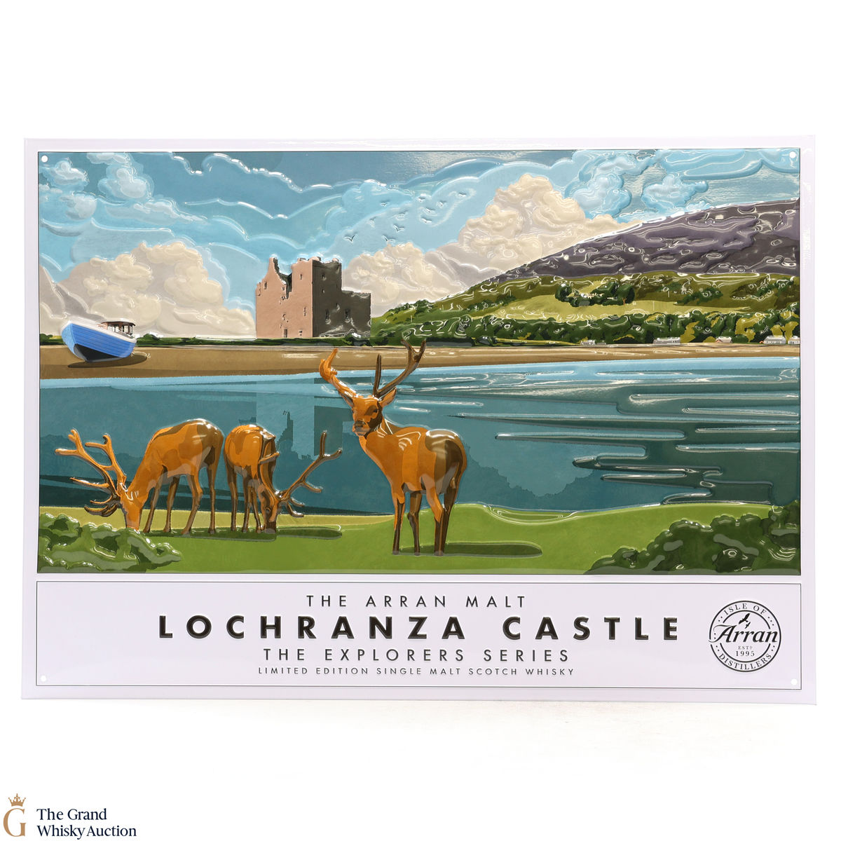 Arran - Lochranza Collectors Metal Poster