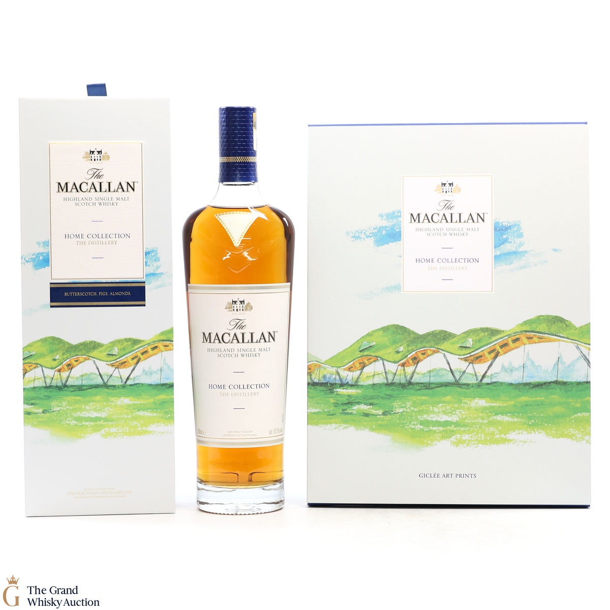 Macallan - Home Collection - The Distillery (1x70cl) & Giclee Art Prints