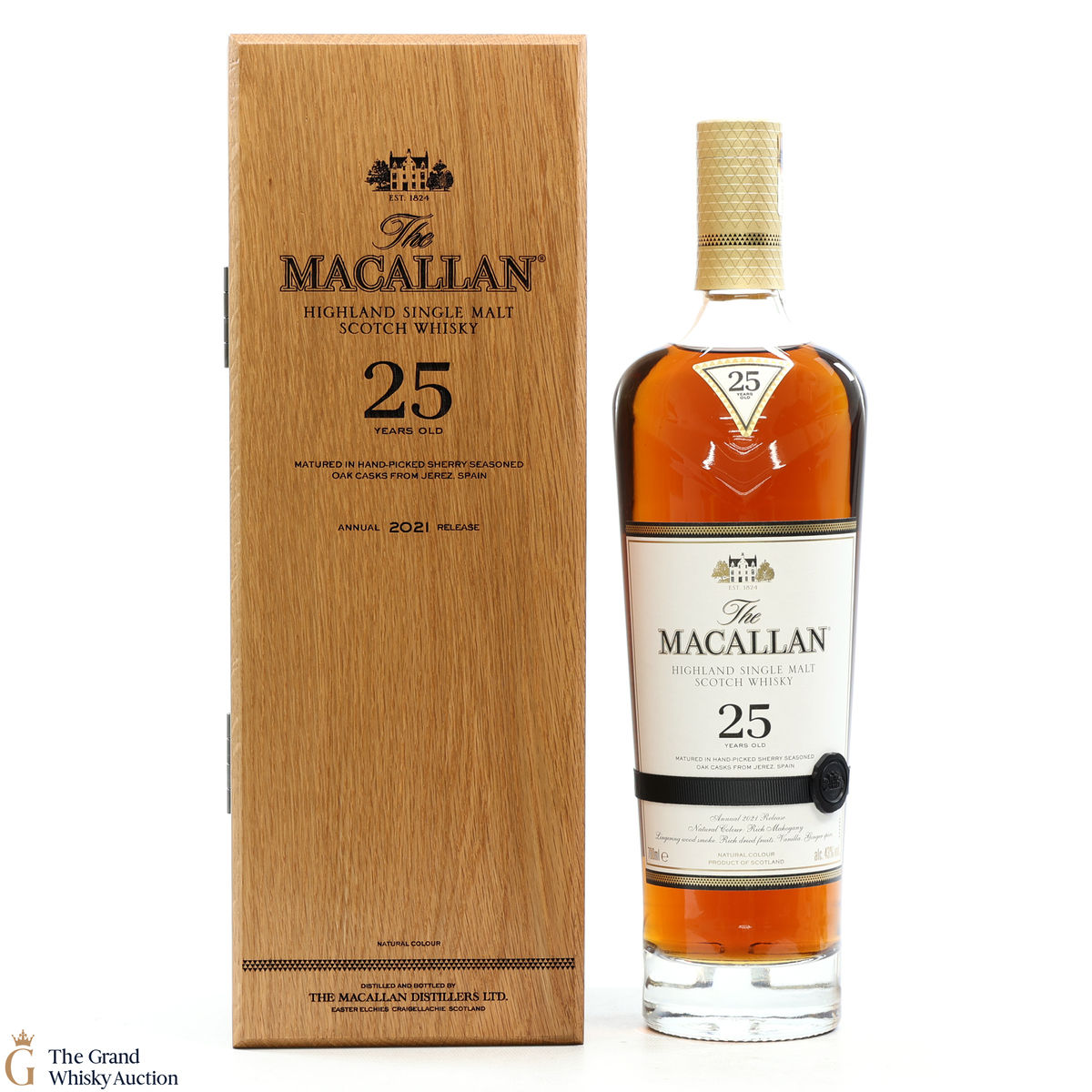 Macallan - 25 Year Old - Sherry Oak - 2021