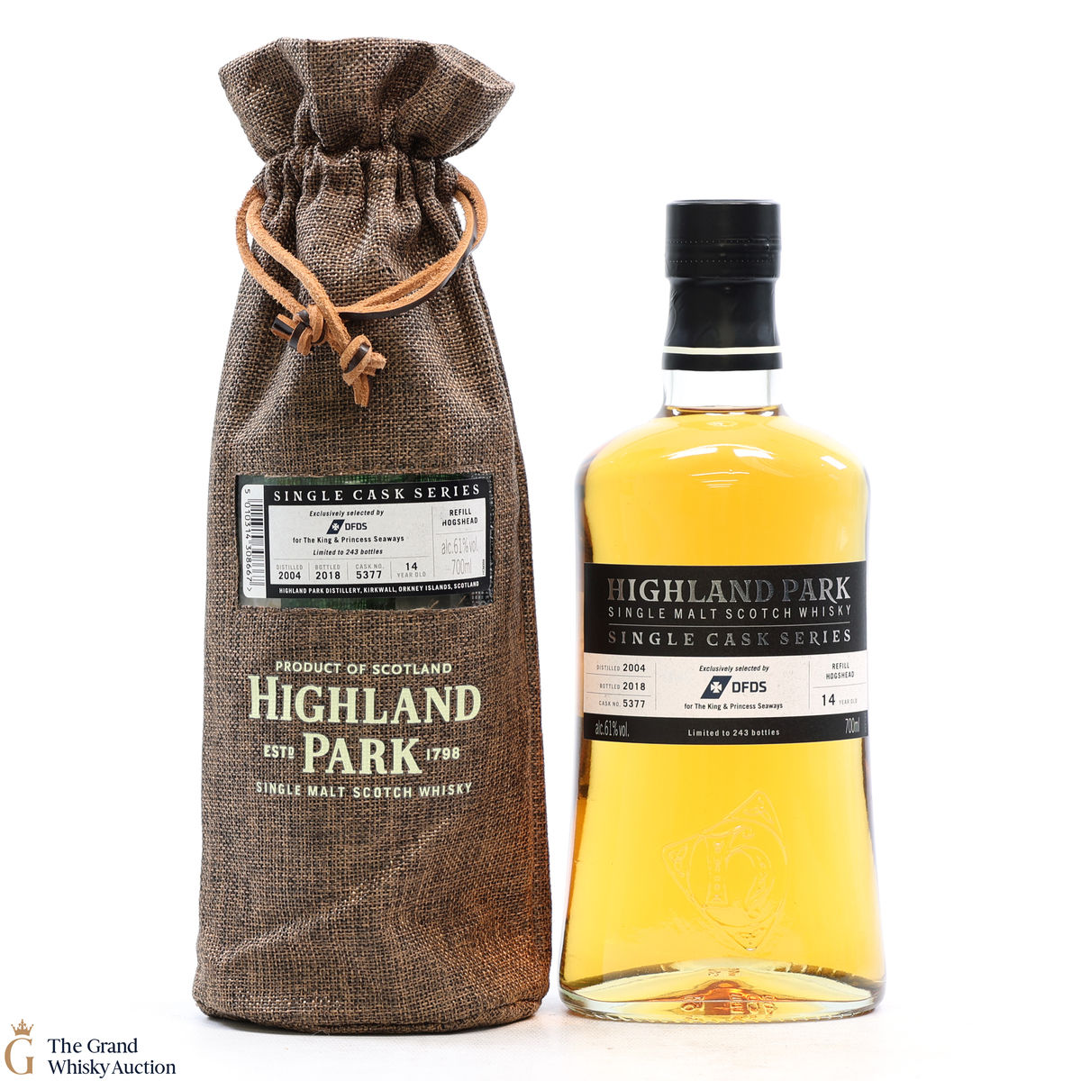Highland Park - 14 Year Old - Single Cask Series #5377 - DFDS The King & Princess Seaways