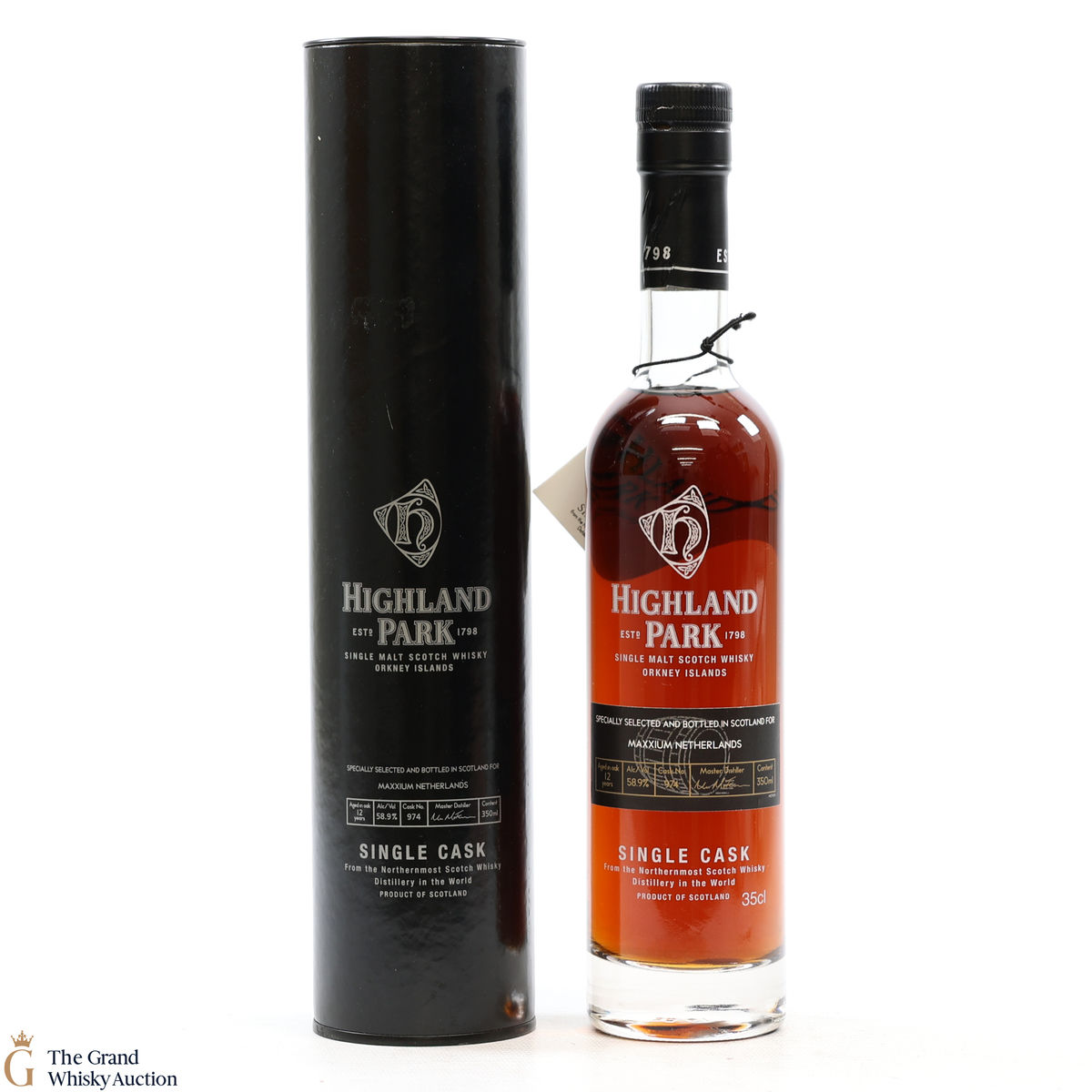 Highland Park - 12 Year Old - Single Cask #974 - Maxxium Netherlands 