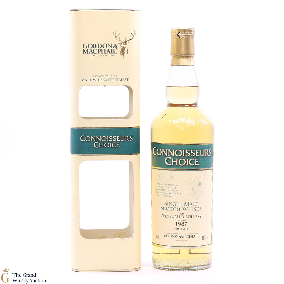 Speyburn - 1989 - G&M Connoisseurs Choice 