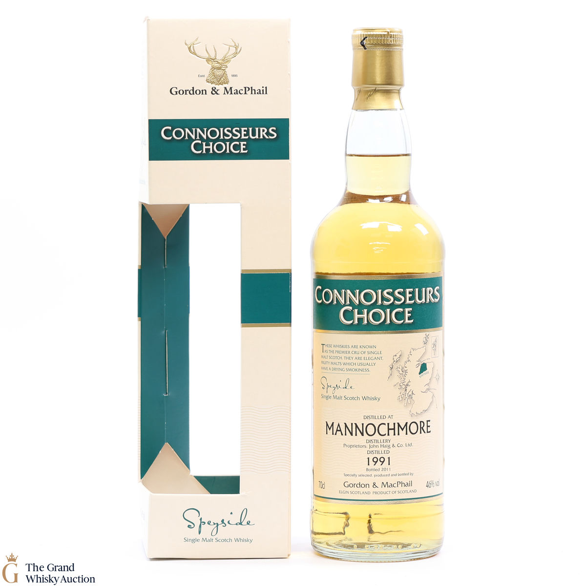 Mannochmore - 1991 - G&M Connoisseurs Choice 