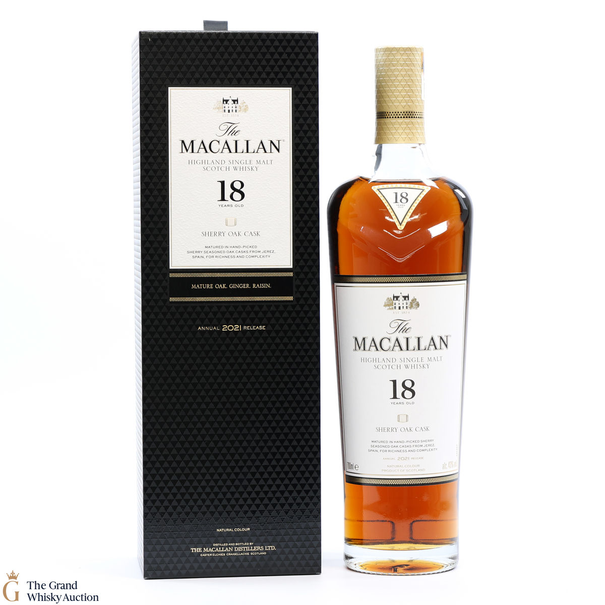 Macallan - 18 Year Old Sherry Oak - (2021)