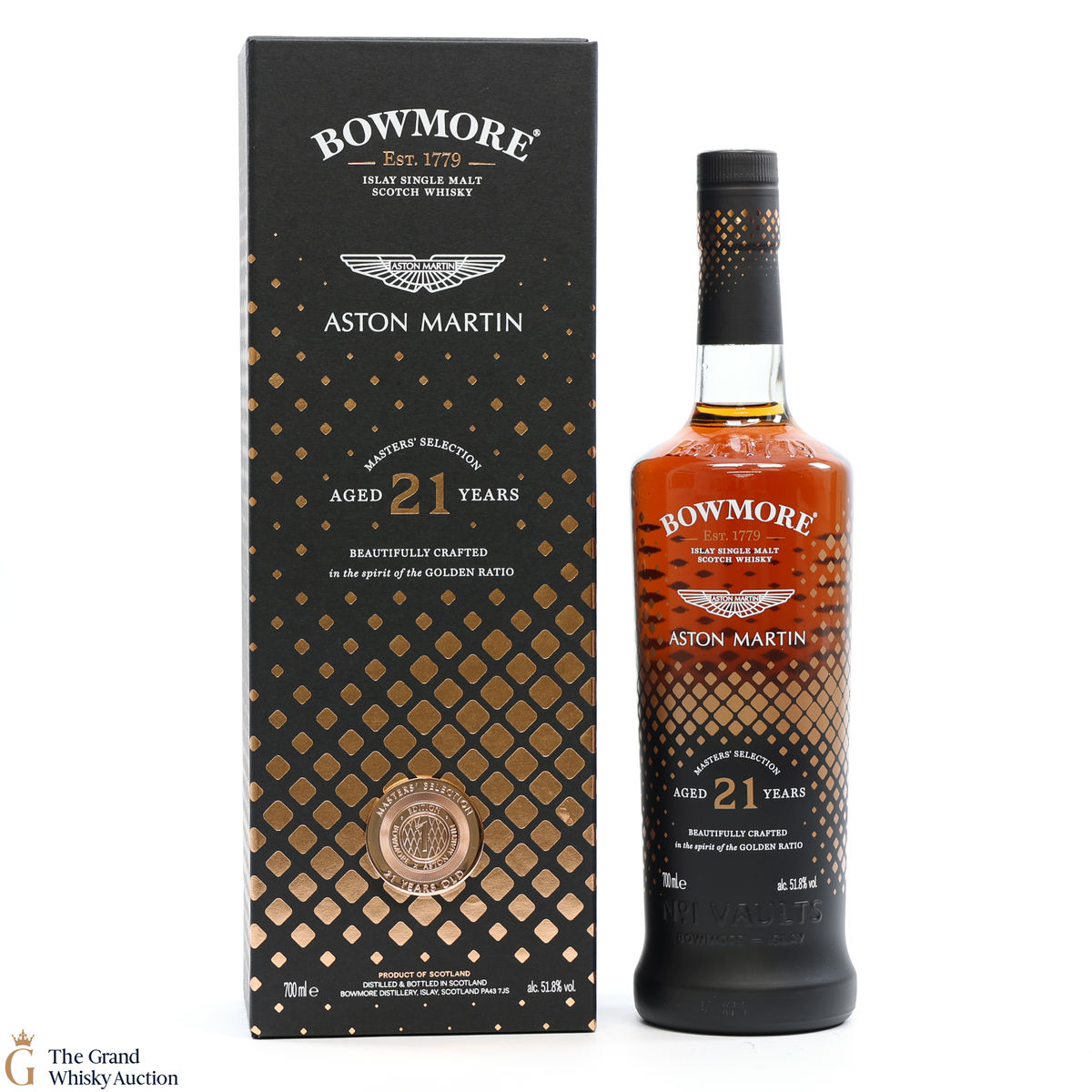 Bowmore - 21 Year Old - Aston Martin - Masters Selection