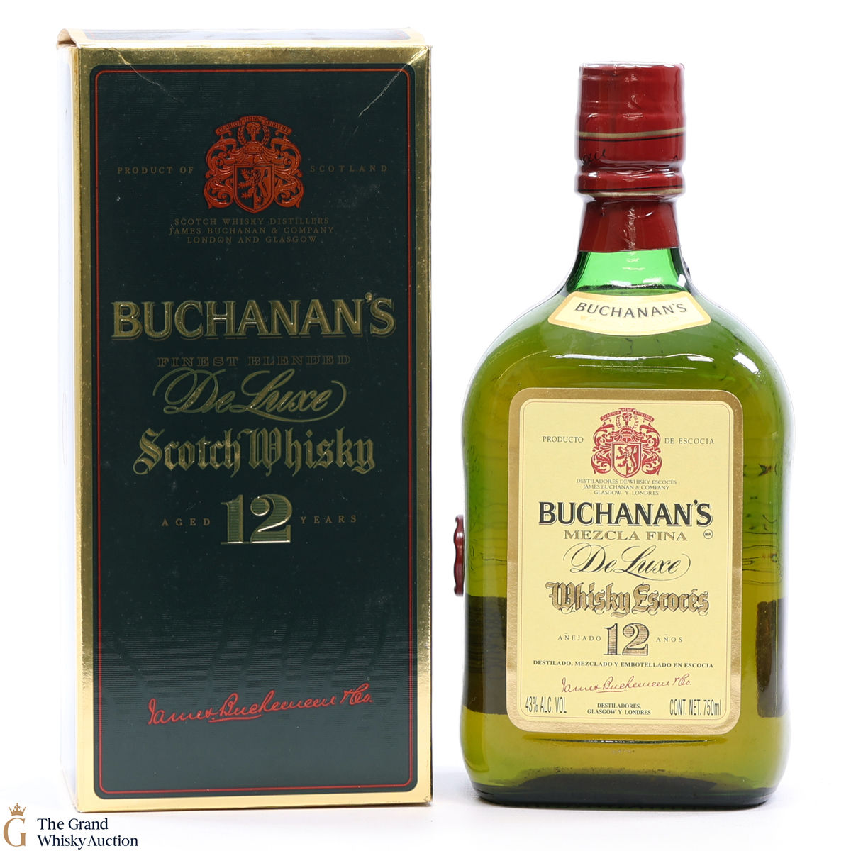Buchanan's - DeLuxe - 12 Year Old 75cl