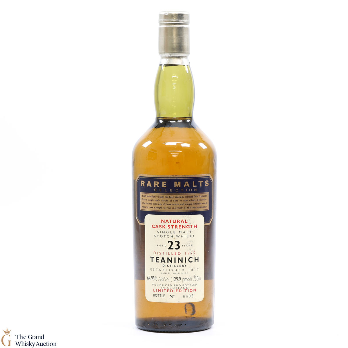 Teaninich - 23 Year Old - 1972 Rare Malt 64.95% 75cl