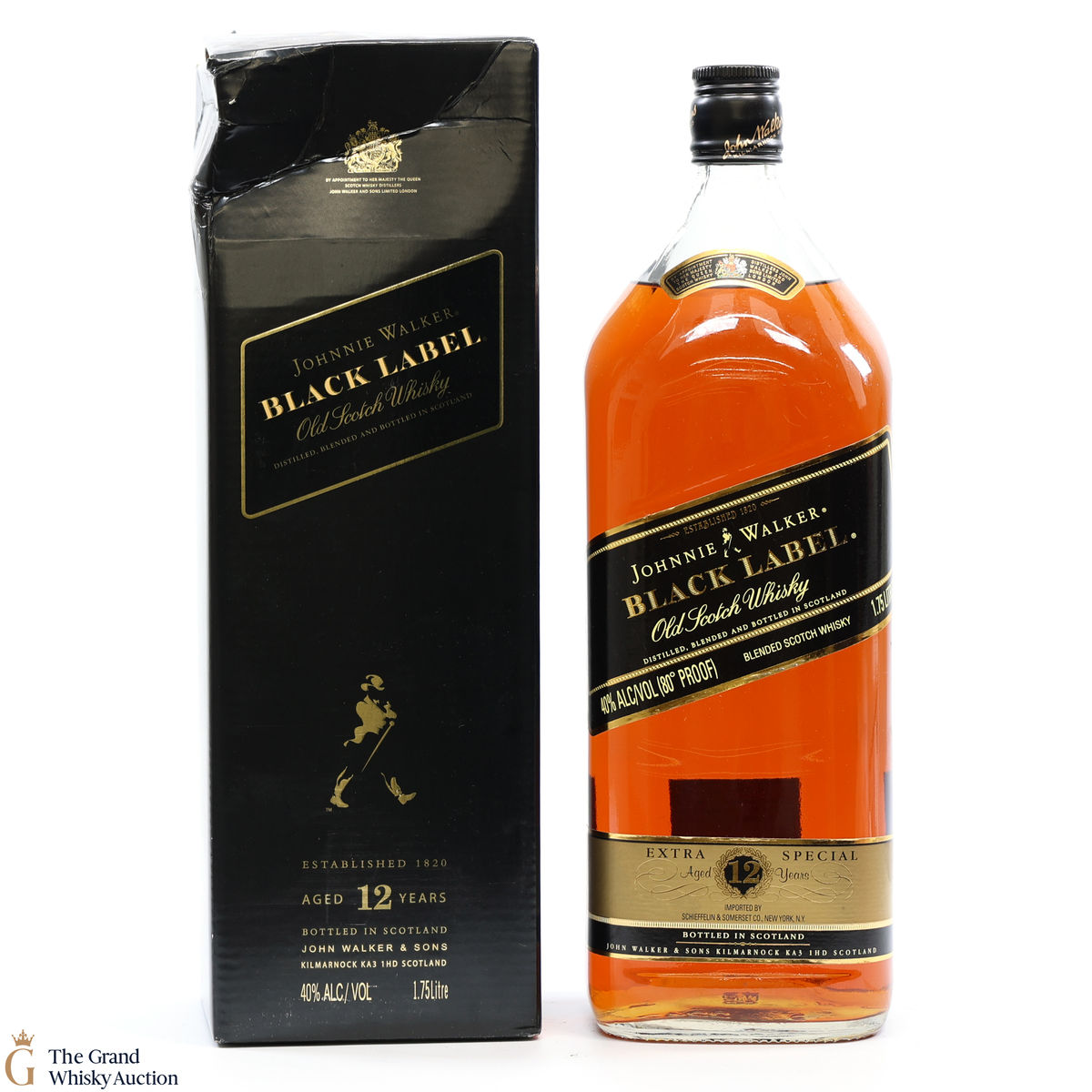 Johnnie Walker - 12 Year Old - Black Label 1.75L