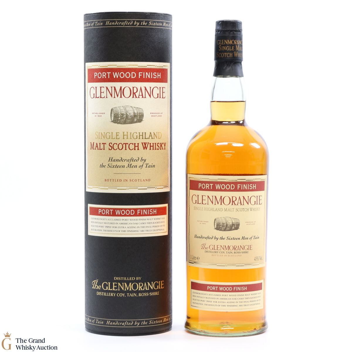 Glenmorangie - Port Wood (Old Style) 1L