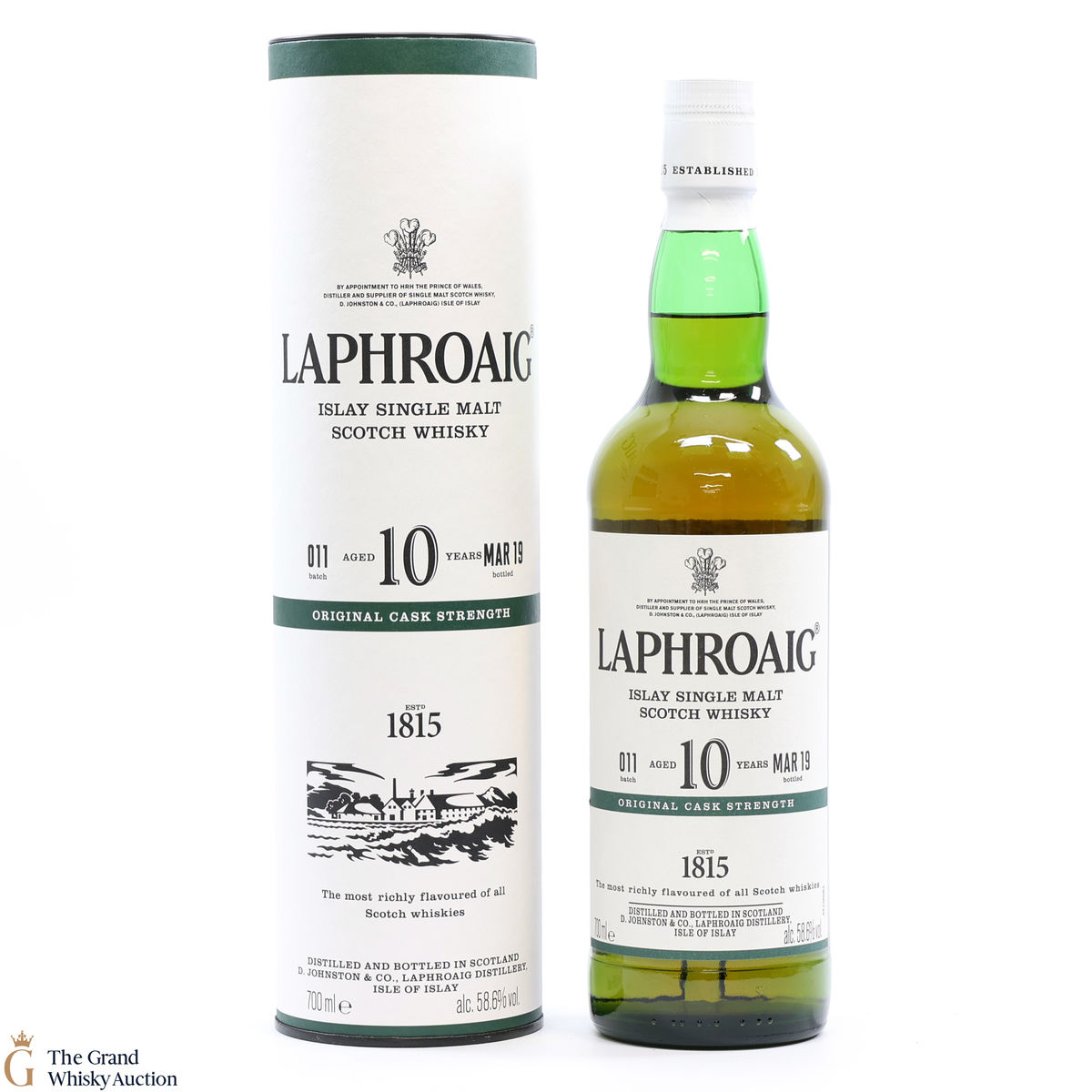 Laphroaig - 10 Year Old - Original Cask Strength Batch #011