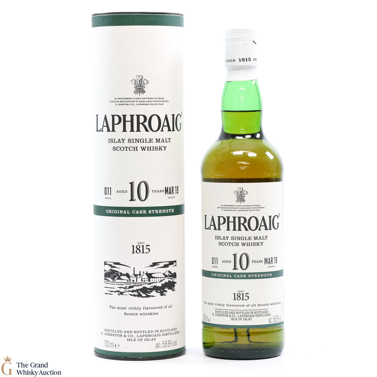 Laphroaig - 10 Year Old - Original Cask Strength Batch #011