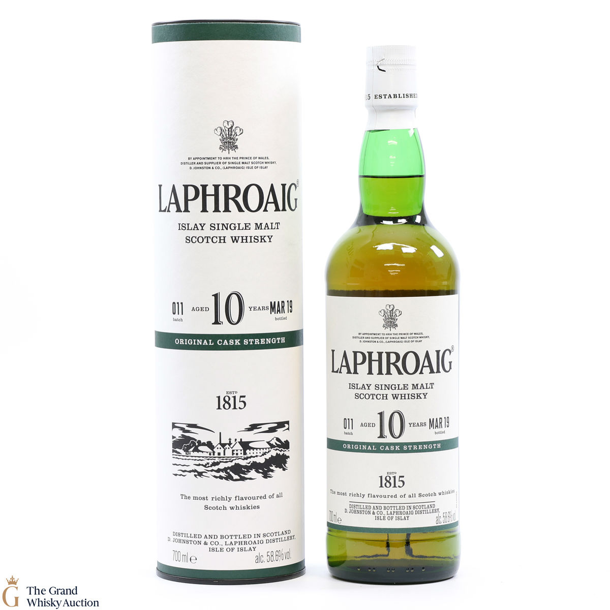 Laphroaig - 10 Year Old - Original Cask Strength Batch #011