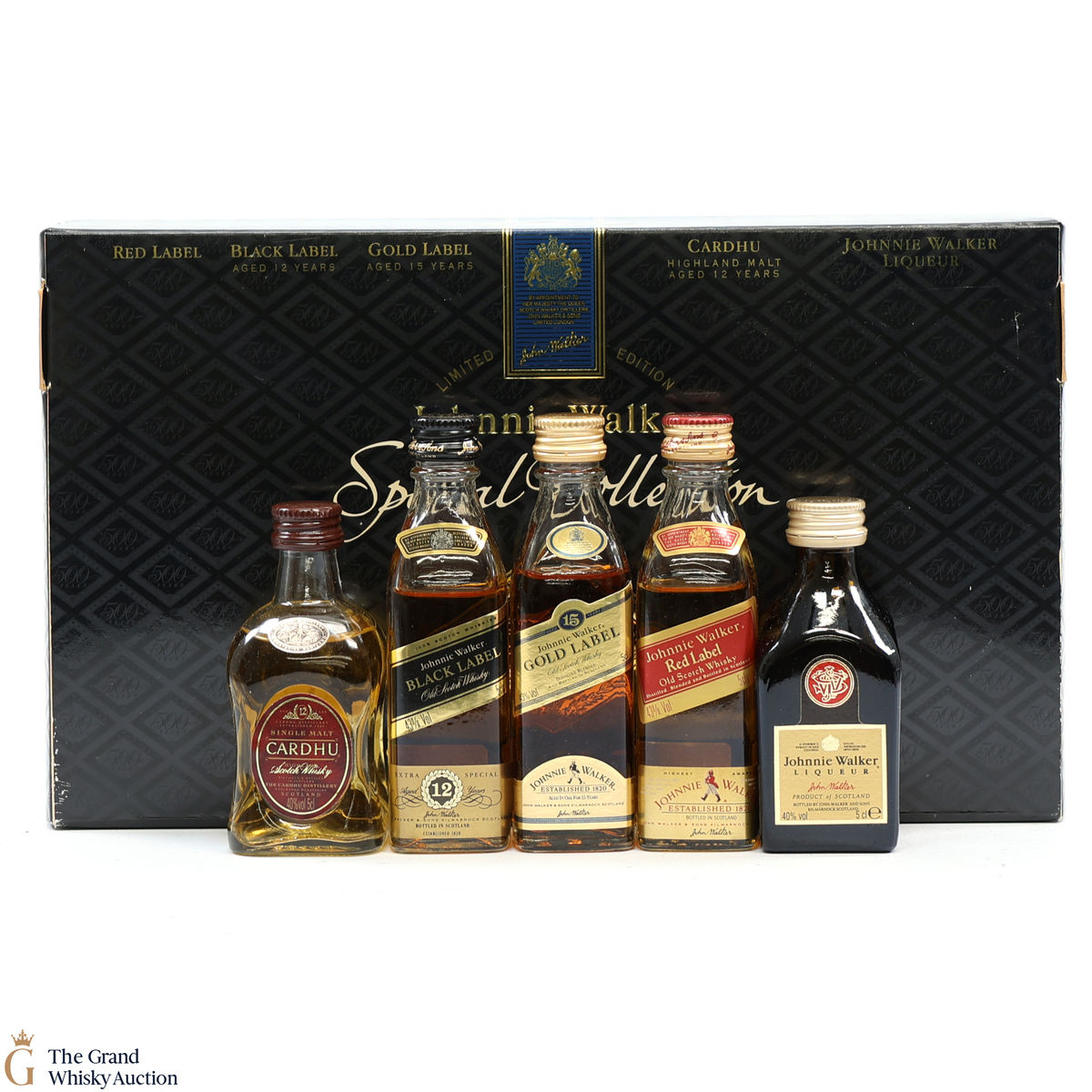 Johnnie Walker - Special Collection 500 Years Gift Set (5 x 5cl)