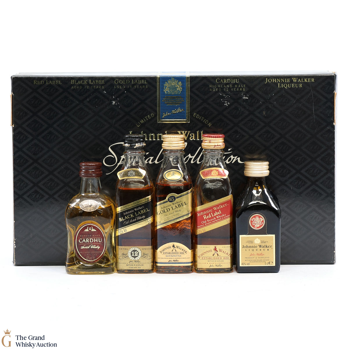 Johnnie Walker - Special Collection 500 Years Gift Set (5 x 5cl)