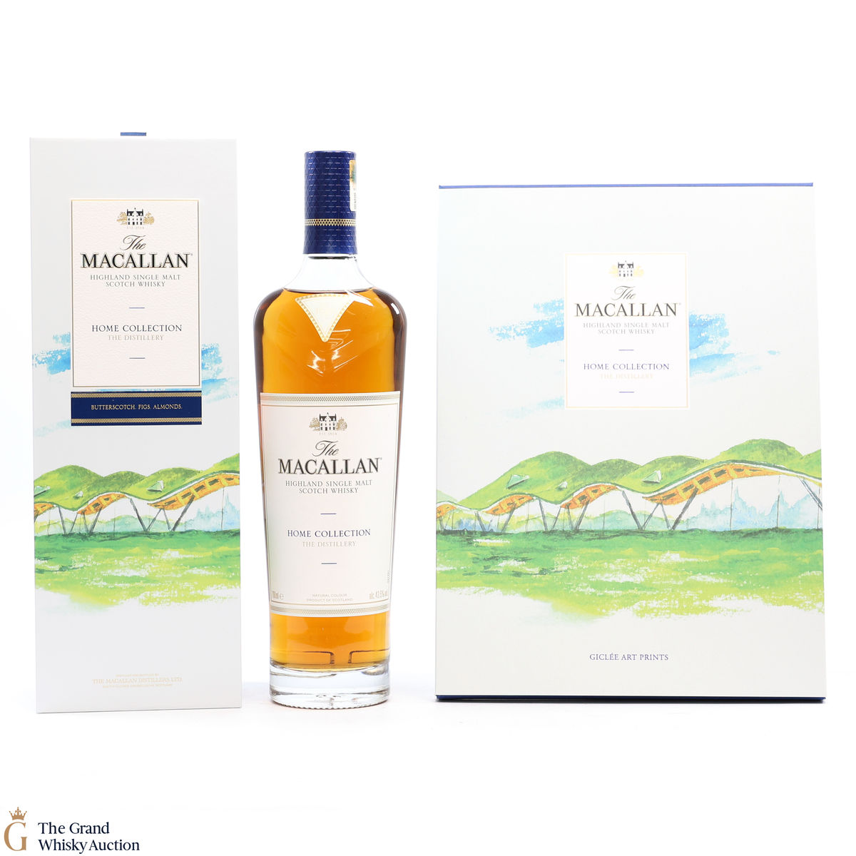 Macallan - Home Collection - The Distillery (1x70cl) & Giclee Art Prints