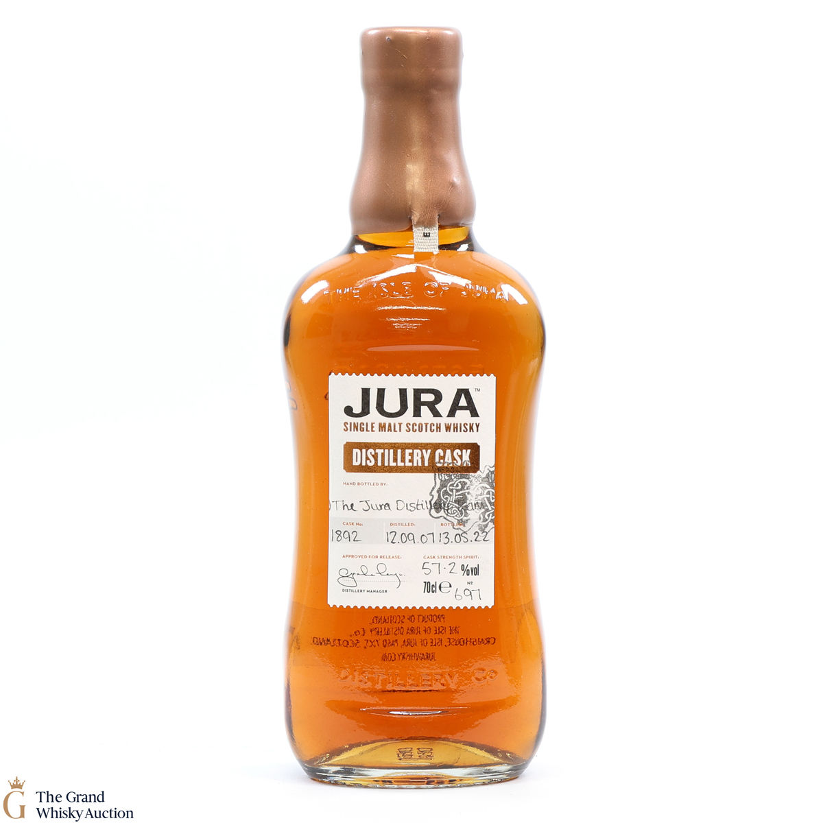Jura - 14 Year Old 2007 - Distillery Cask #1892 