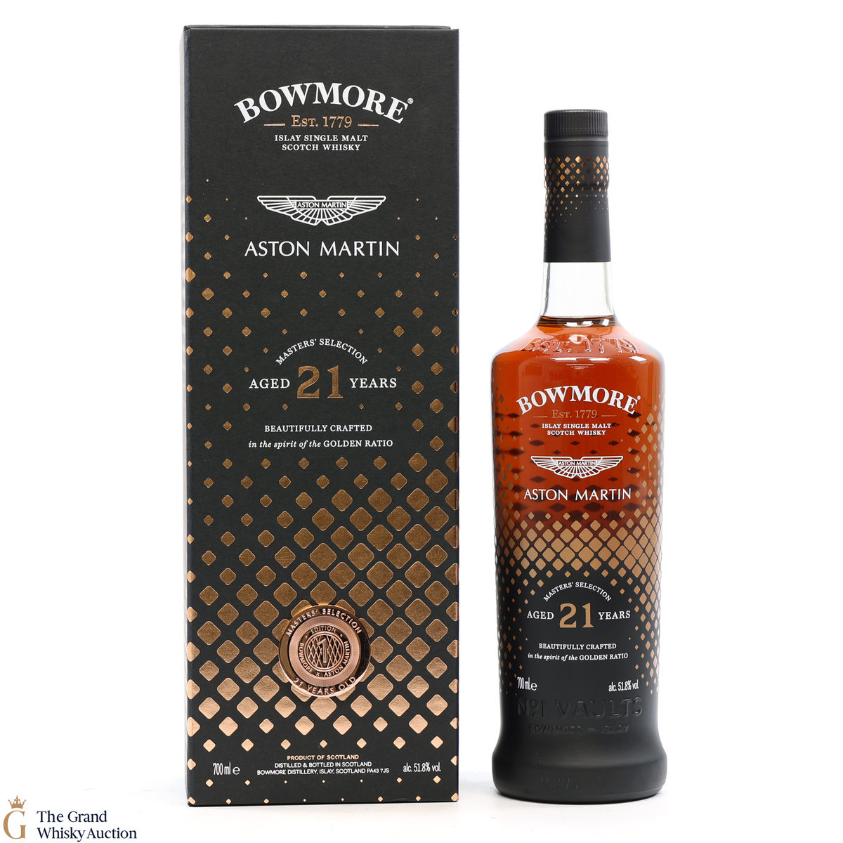 Bowmore - 21 Year Old - Aston Martin - Masters Selection