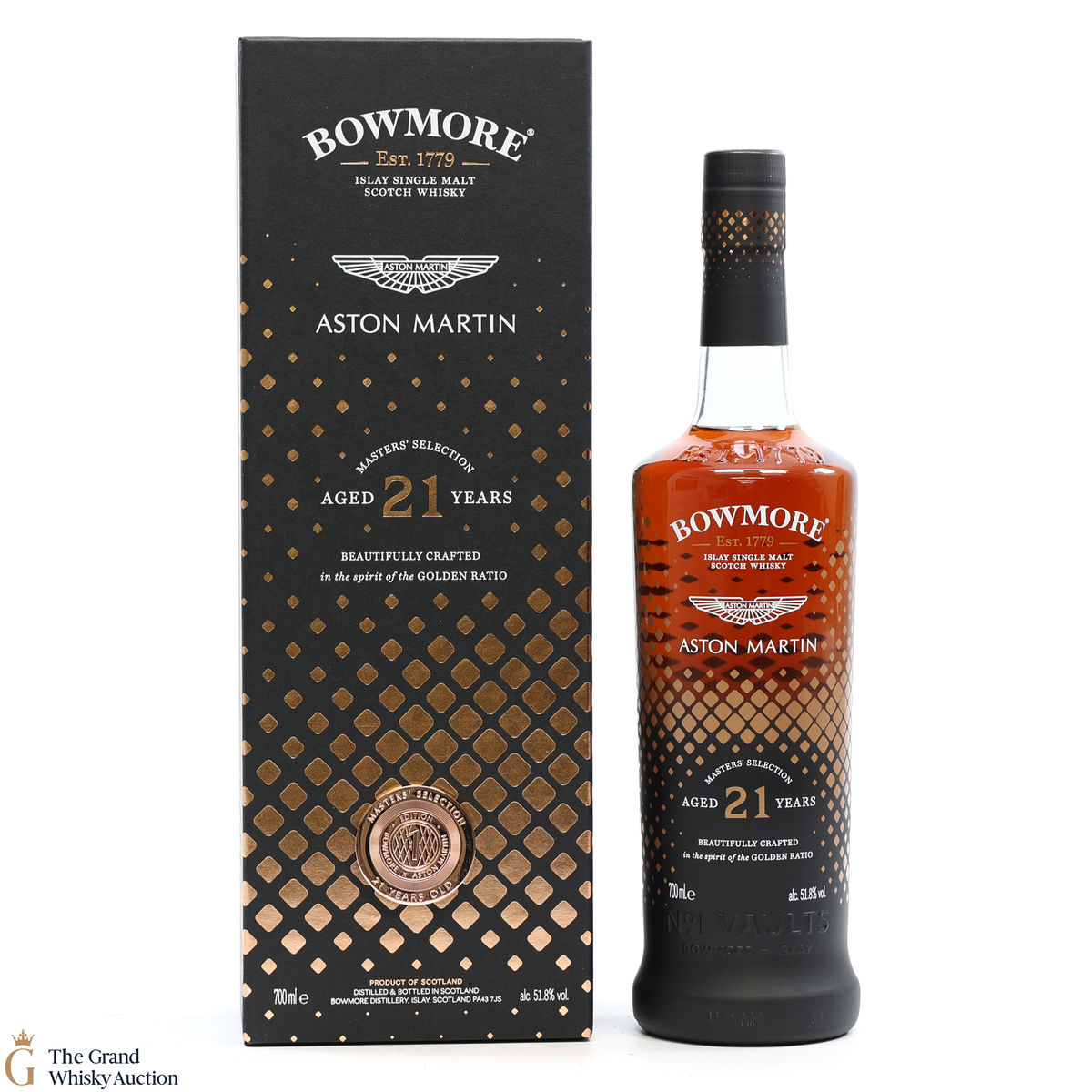 Bowmore - 21 Year Old - Aston Martin - Masters Selection