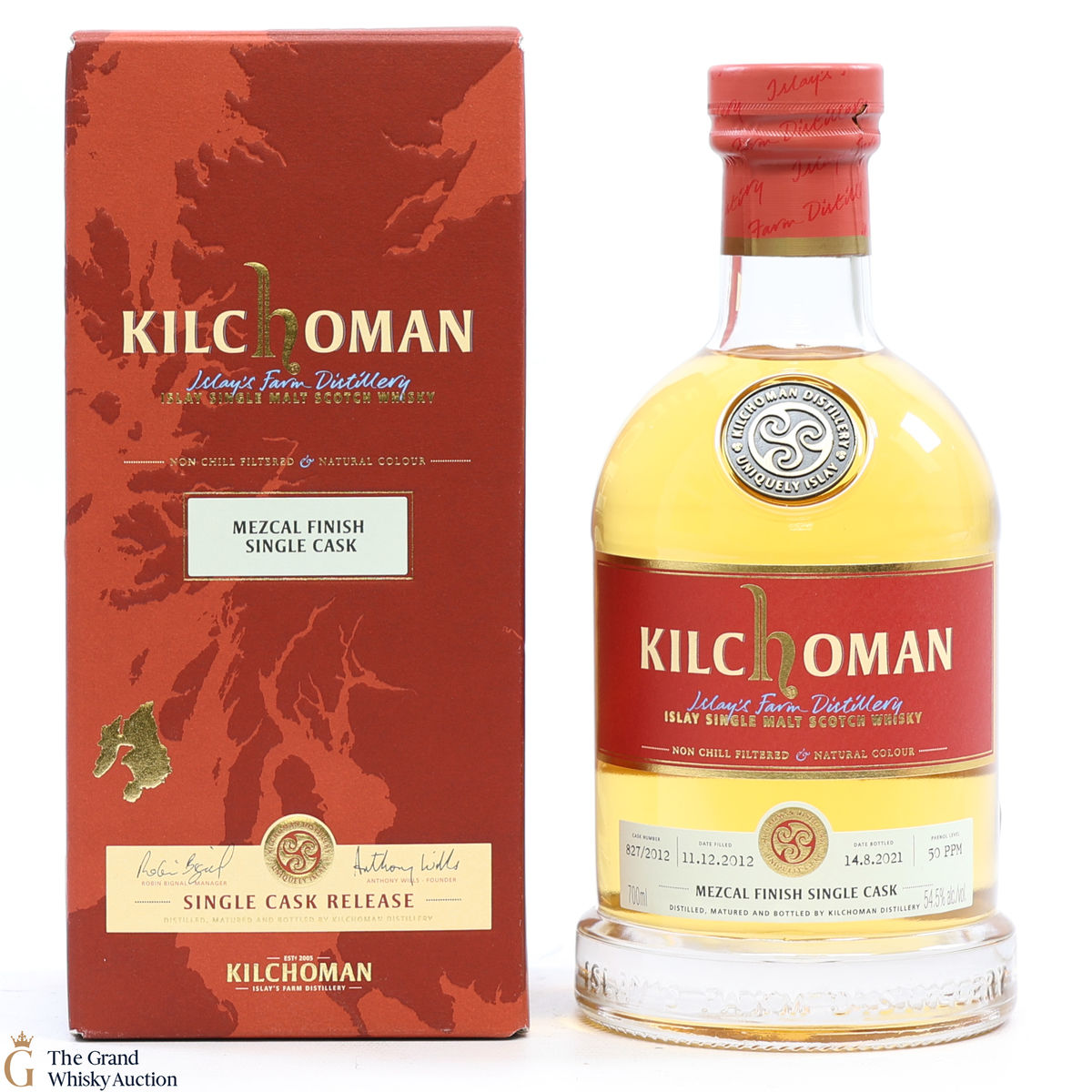 Kilchoman - #827/2012 Mezcal Finish 