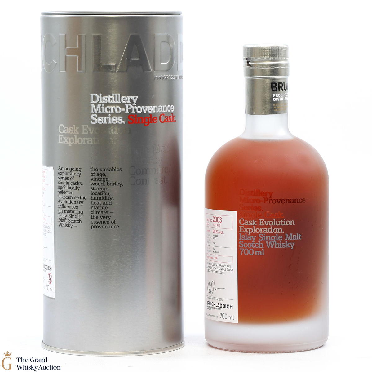 Bruichladdich - 16 Year Old 2003 - Micro Provenance #1192 Harrods