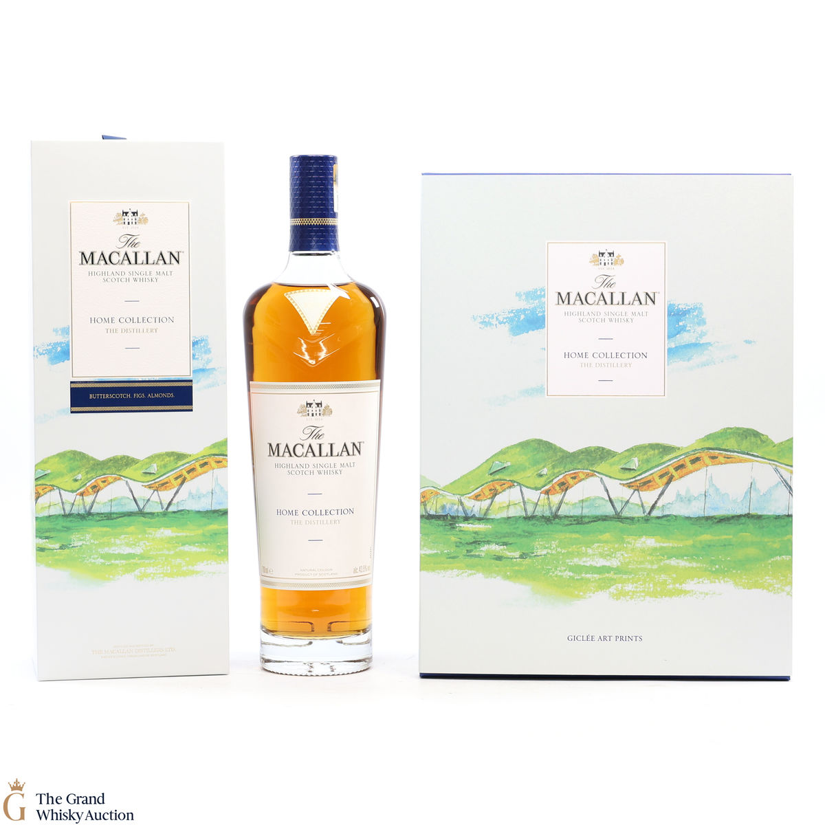 Macallan - Home Collection - The Distillery (1x70cl) & Giclee Art Prints
