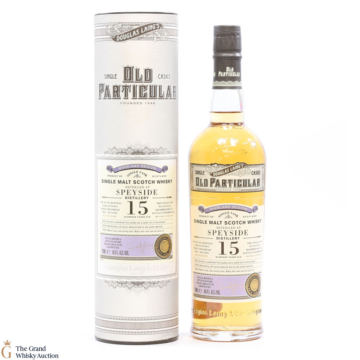 Speyside - 15 Year Old 2000 - Old Particular #DL11483