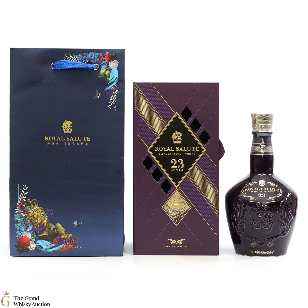 Royal Salute - 23 Year Old Blend (Taiwan Special) + bag