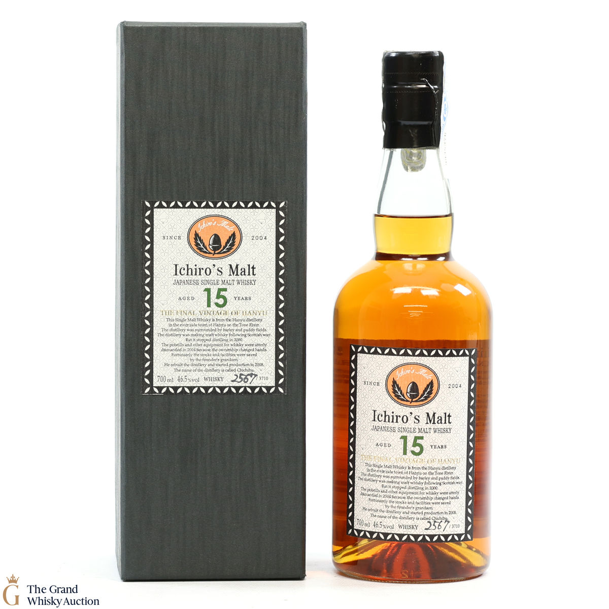 Hanyu - 2000 Ichiro’s Malt 15 Year Old - The Final Vintage