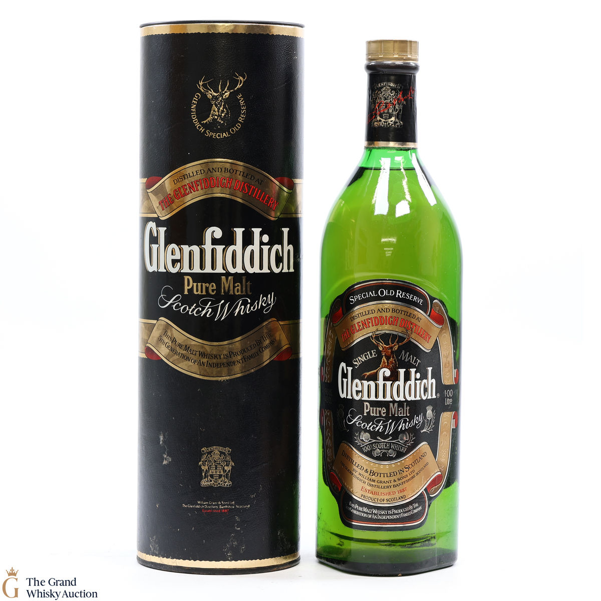 Glenfiddich - Pure Malt 1980's 1L