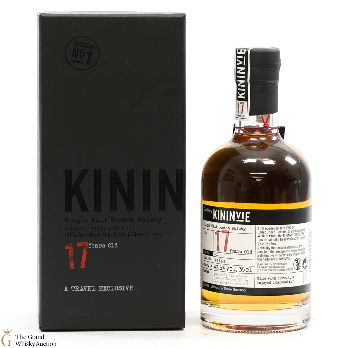 Kininvie - 17 Year Old - Batch #001-  35cl