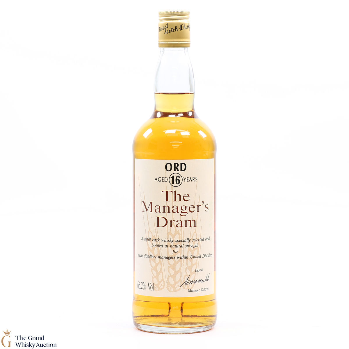 Glen Ord - 16 Year Old Manager's Dram 1991