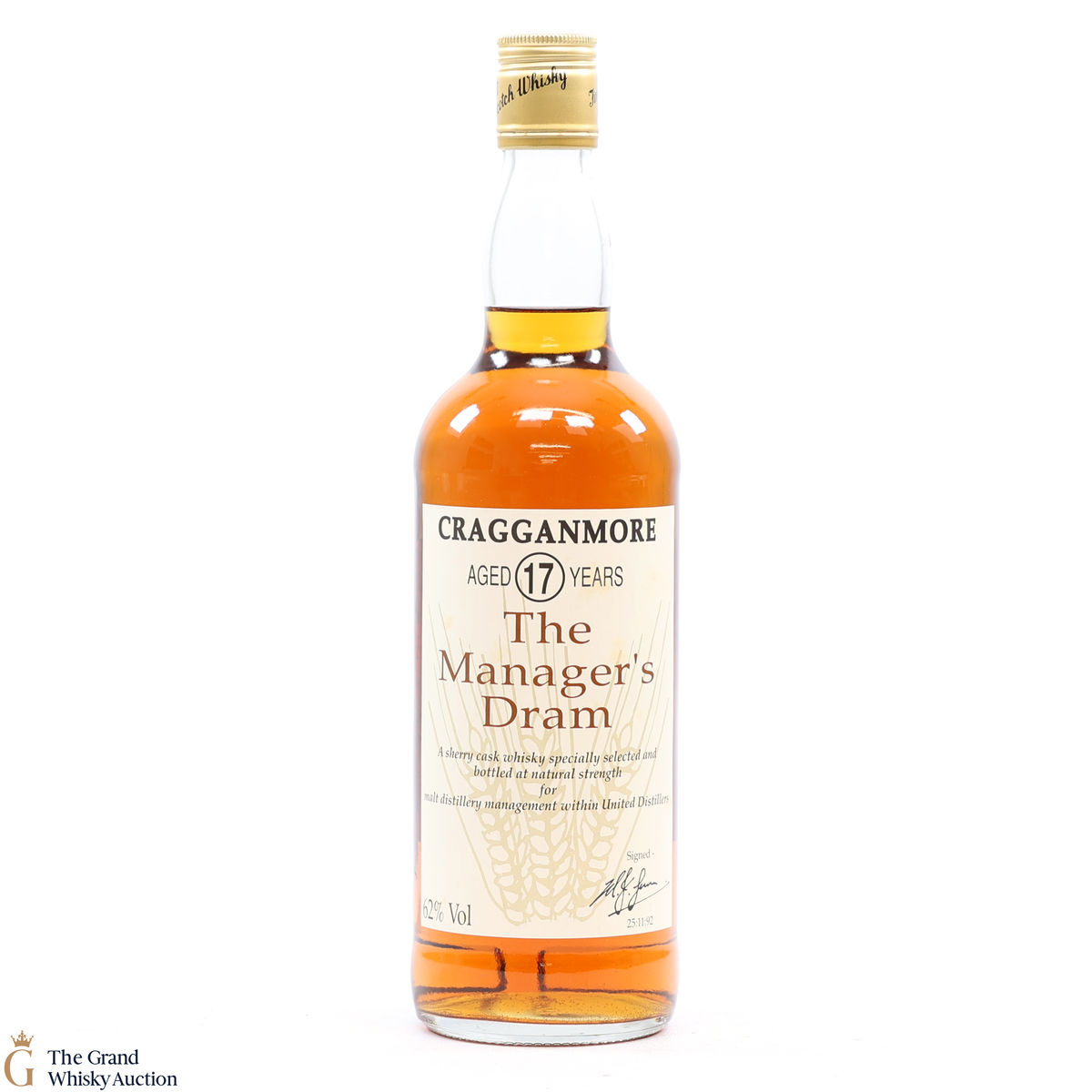Cragganmore - 17 Year Old - Manager's Dram (75cl)