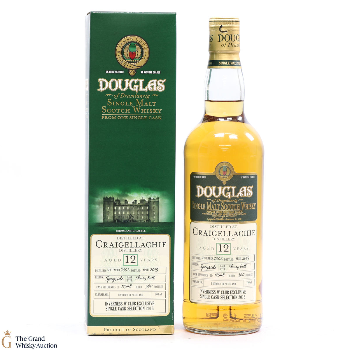 Craigellachie - 12 Year 2002 Douglas Drumlanrig - W Club