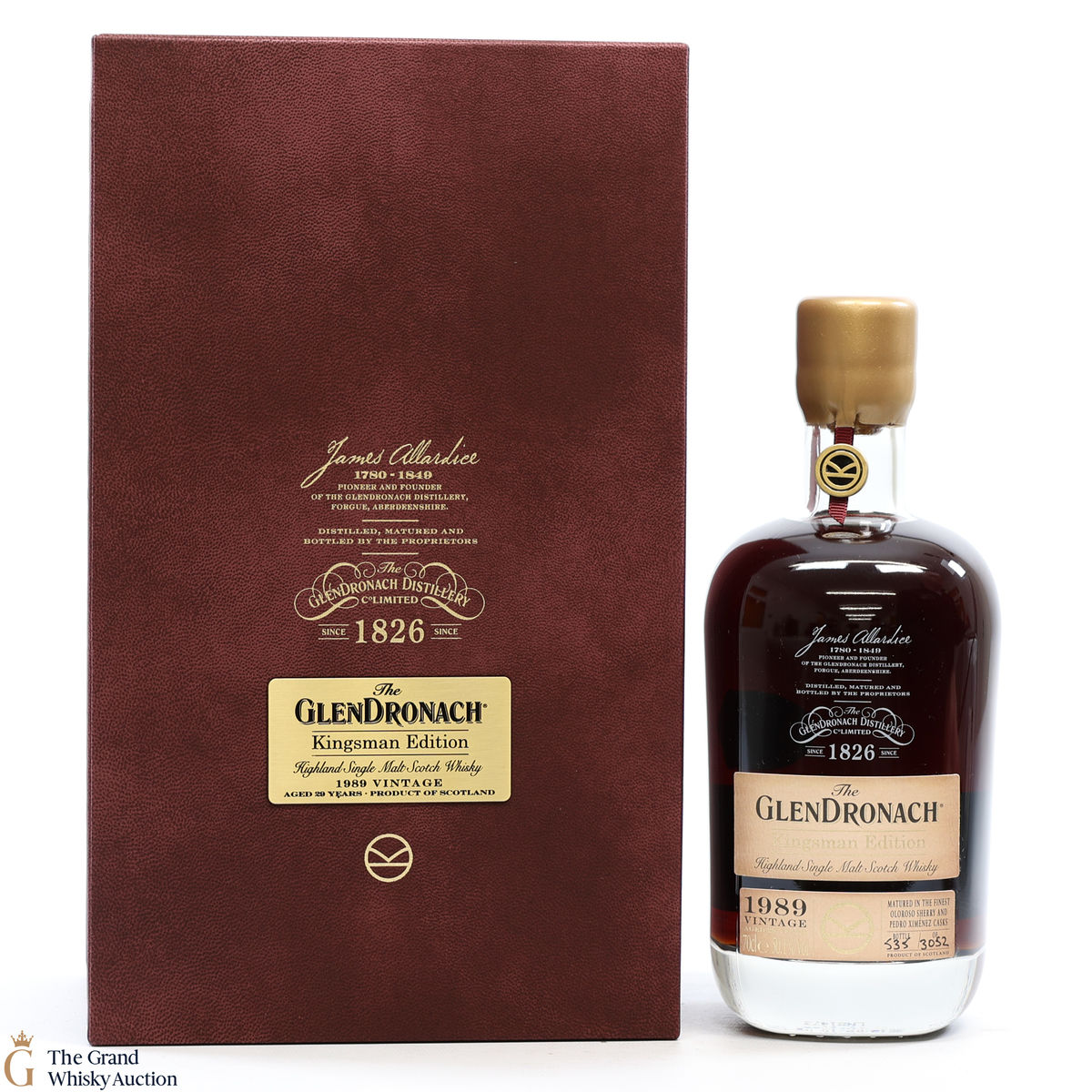 GlenDronach - 29 Year Old - 1989 Kingsman Edition