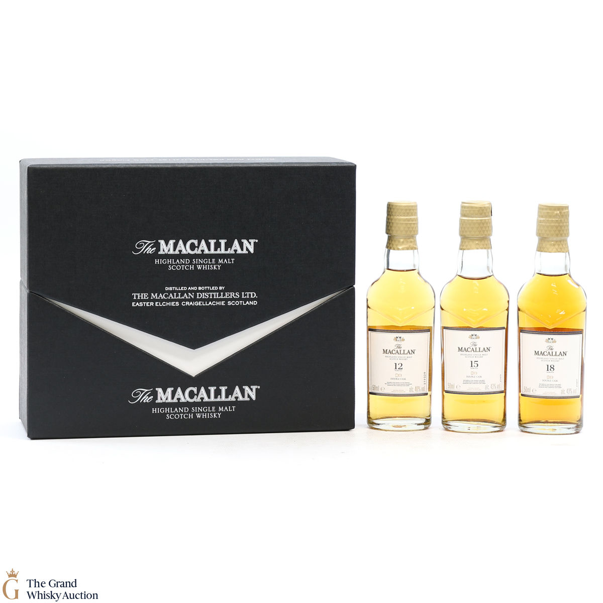 Macallan - 12, 15 & 18 YO Double Cask Set (3 x 5cl)