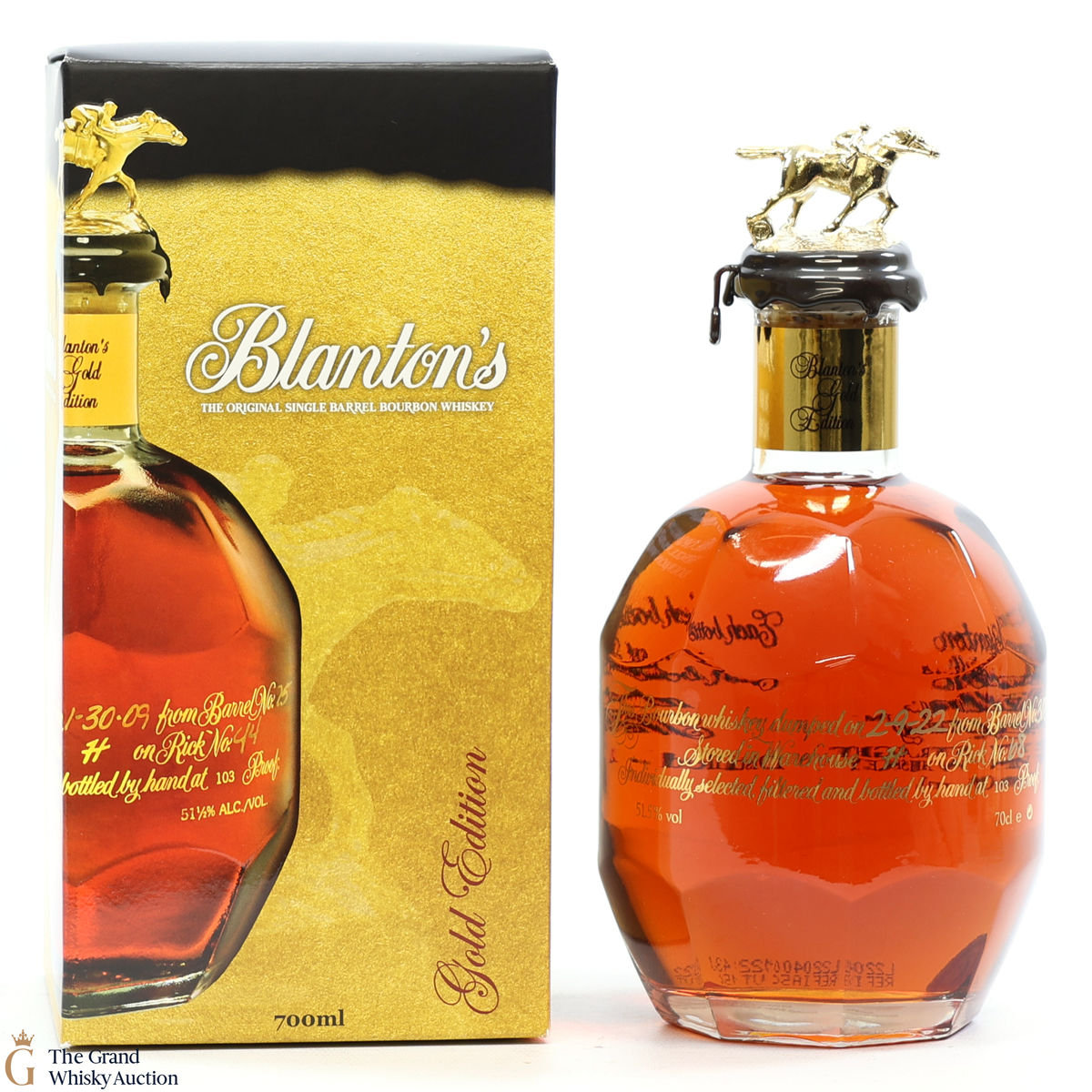 Blanton's - Single Barrel Gold Edition