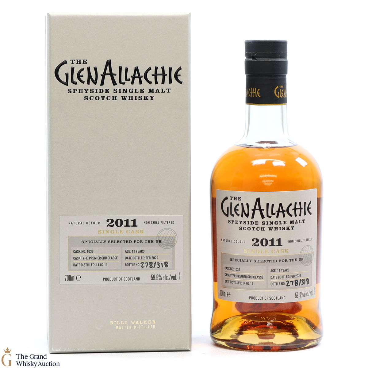 GlenAllachie - 11 Year Old 2011 #1036 - UK
