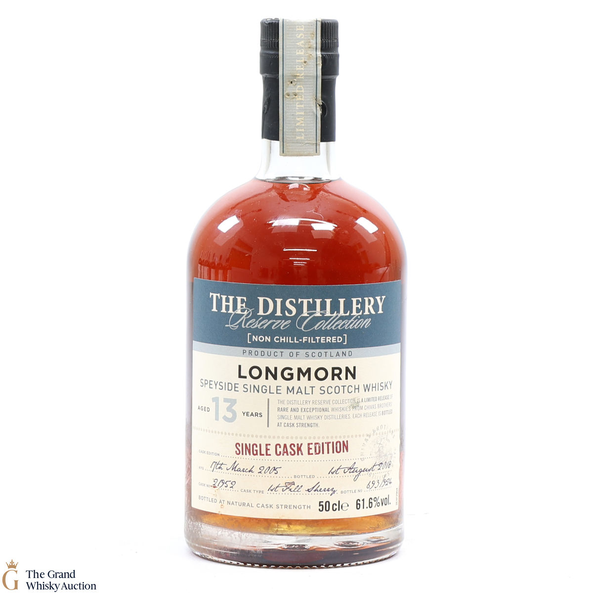 Longmorn - 13 Year Old - Single Cask #21952 - Distillery Reserve 50cl